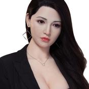 170cm Adult pretty sex doll Realistic Men's adult Toy products High Quality big Breast with hair implant head produced by AutomaticWoman